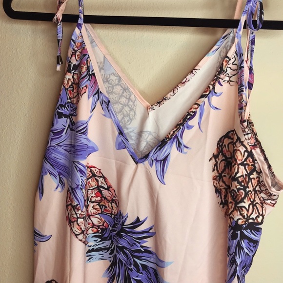 Pineapple Blush Dress Cover Up size XL - Picture 4 of 4